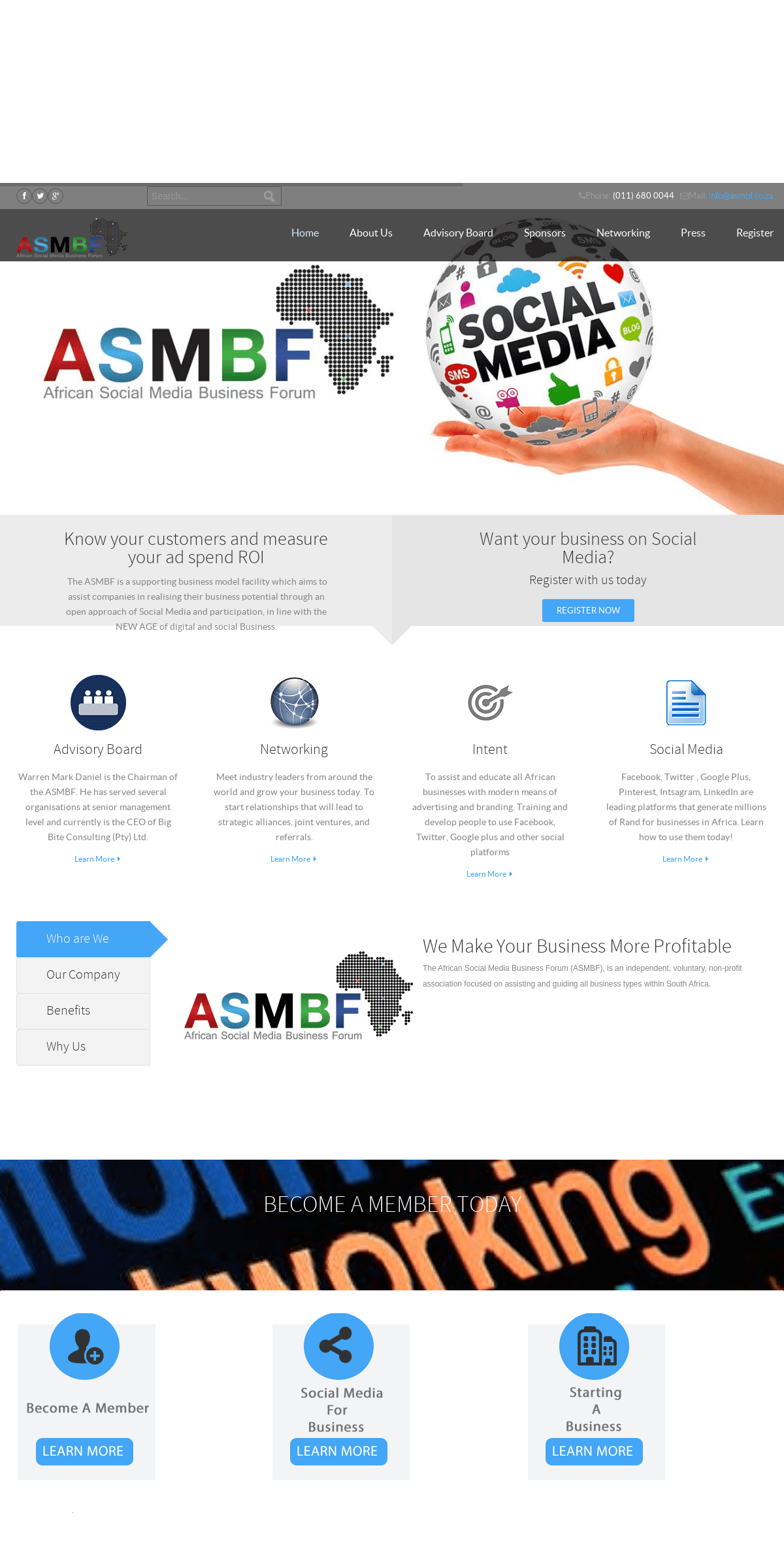 A complete backup of asmbf.co.za