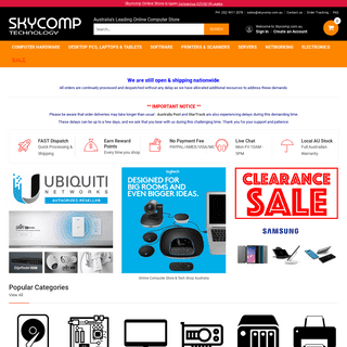 Online Computer Store & Tech Shop Australia - Skycomp