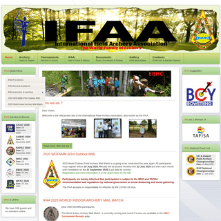 A complete backup of ifaa-archery.org