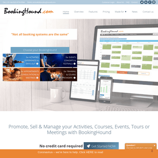 BookingHound- Online Booking System & Appointment Software