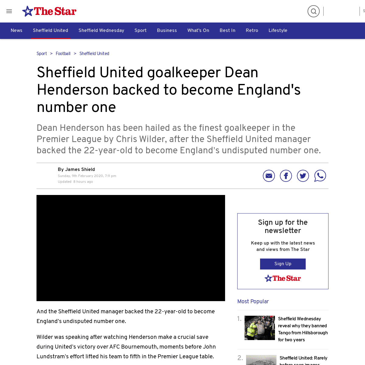A complete backup of www.thestar.co.uk/sport/football/sheffield-united/sheffield-united-goalkeeper-dean-henderson-backed-become-