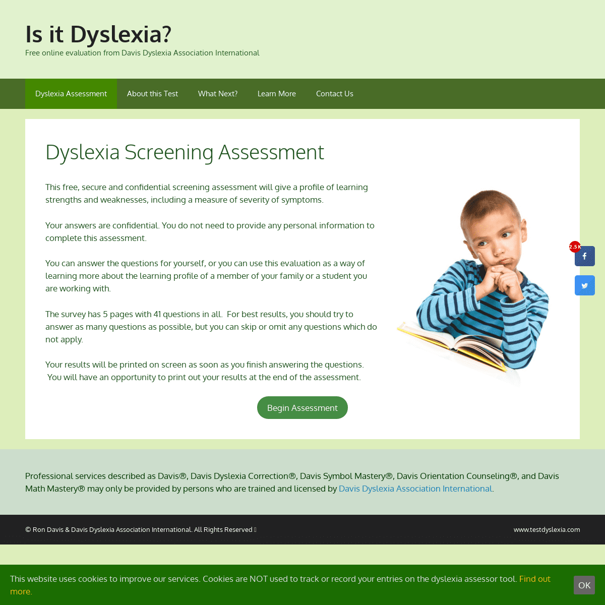 A complete backup of testdyslexia.com