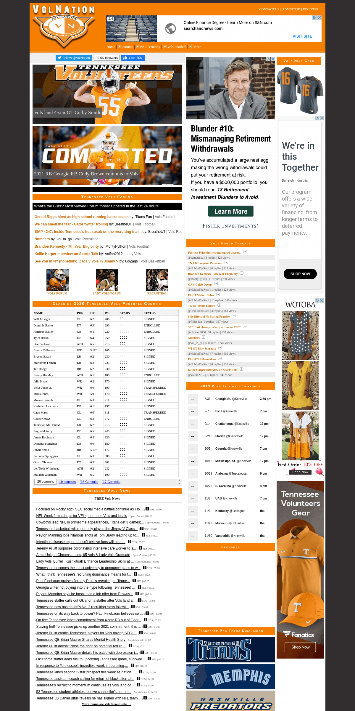 A complete backup of volnation.com