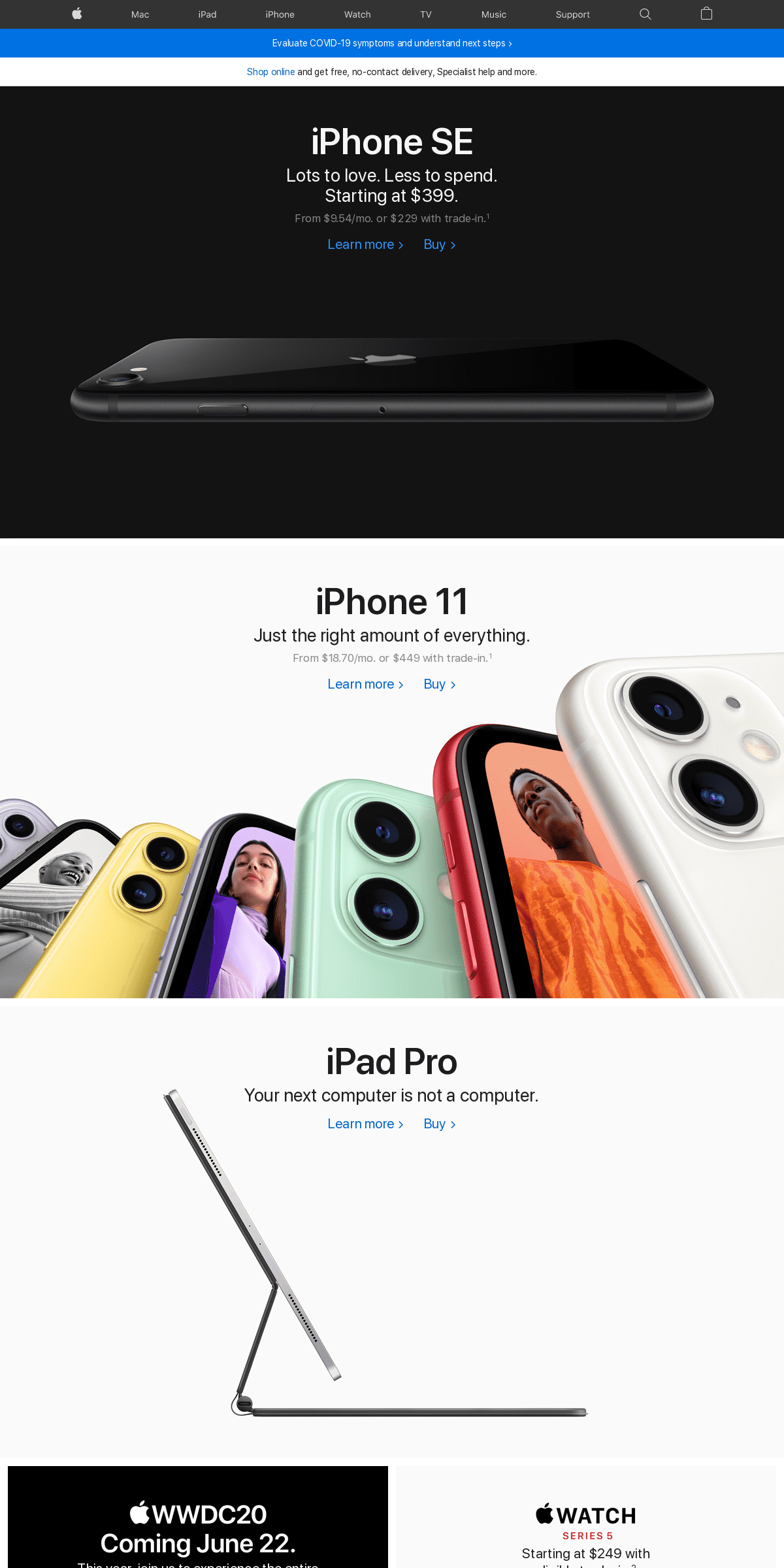 A complete backup of apple.com
