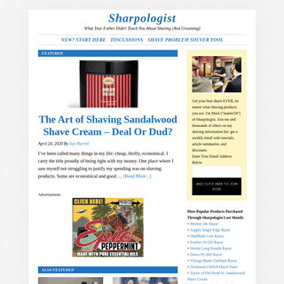 A complete backup of sharpologist.com