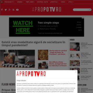 A complete backup of apropotv.ro
