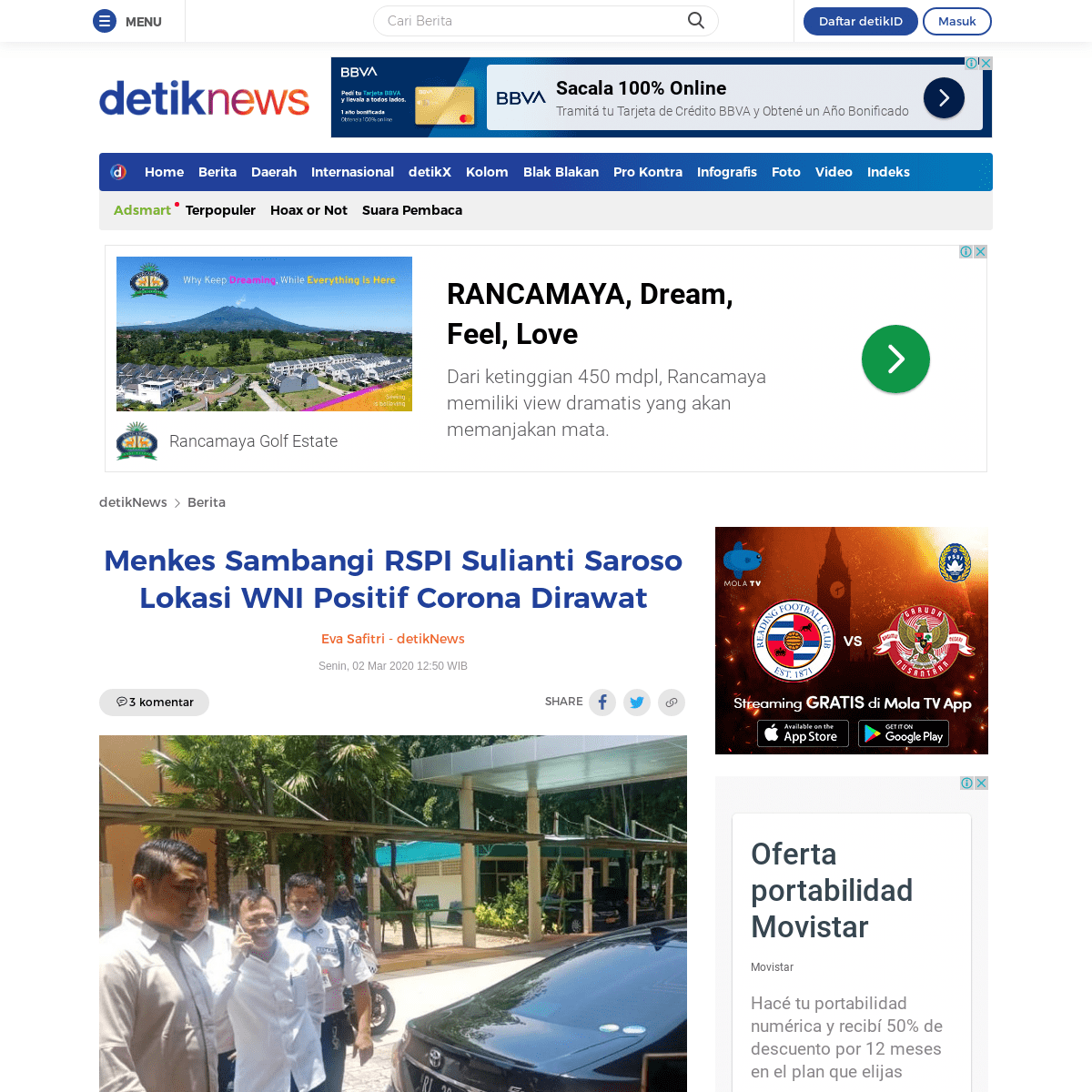 A complete backup of news.detik.com/berita/d-4921637/menkes-sambangi-rspi-sulianti-saroso-lokasi-wni-positif-corona-dirawat