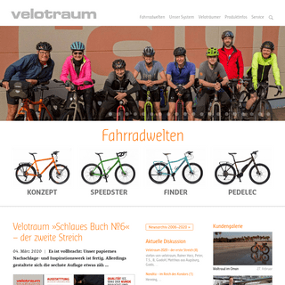 A complete backup of velotraum.de