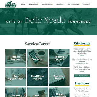 A complete backup of citybellemeade.org