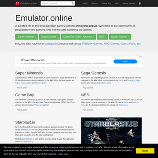 A complete backup of emulator.online