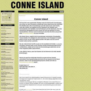 Conne Island - Startseite