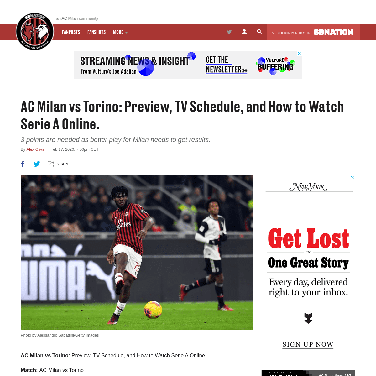 A complete backup of acmilan.theoffside.com/2020/2/17/21140955/ac-milan-vs-torino-preview-tv-schedule-and-how-to-watch-serie-a-o