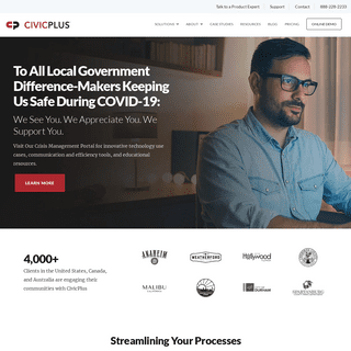 CivicPlus- The Integrated Technology Platform - Software for Local Government