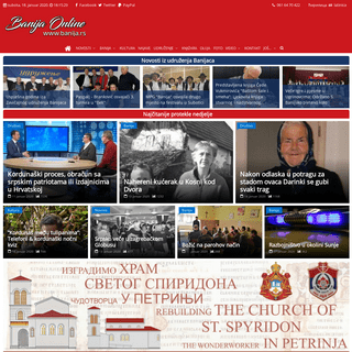 Banija Online - Banijski informativni portal
