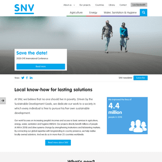 A complete backup of snv.org
