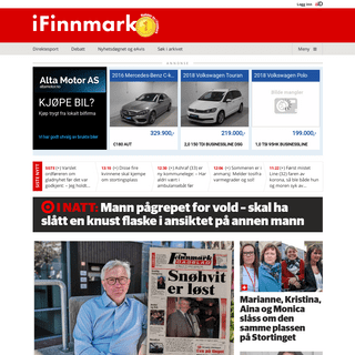 A complete backup of finnmarkdagblad.no