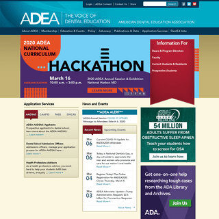 A complete backup of adea.org