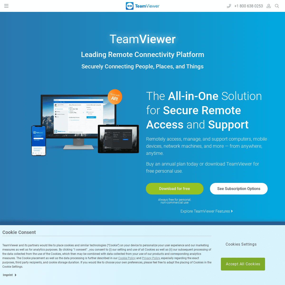 A complete backup of teamviewer.com