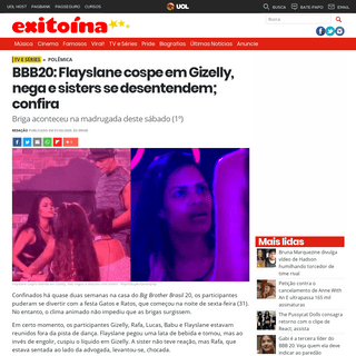 A complete backup of exitoina.uol.com.br/noticias/tv-e-series/bbb20-flayslane-cospe-em-gizelly-nega-e-sisters-se-desentendem-con