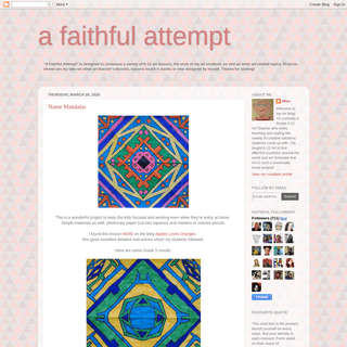 A complete backup of afaithfulattempt.blogspot.com