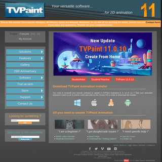 A complete backup of tvpaint.com
