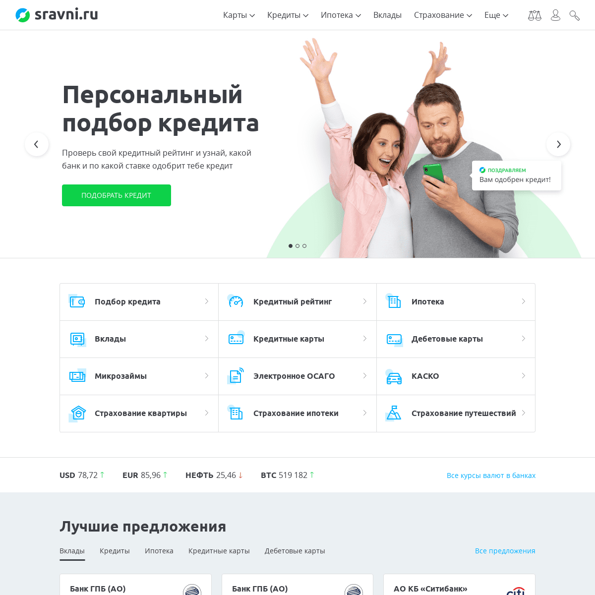 A complete backup of sravni.ru
