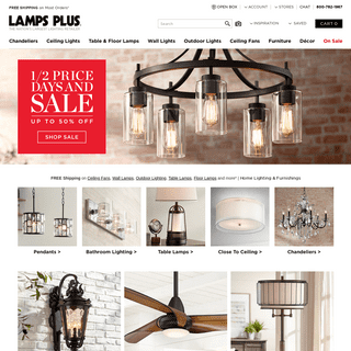 Home Lighting - Fixtures, Lamps & More Online - Lamps Plus