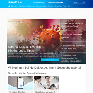 NetDoktor.de- Ihr Gesundheitsportal im Internet - NetDoktor