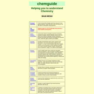 A complete backup of chemguide.co.uk