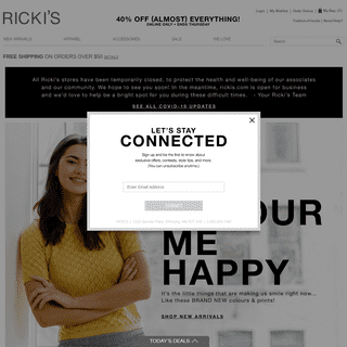A complete backup of rickis.com