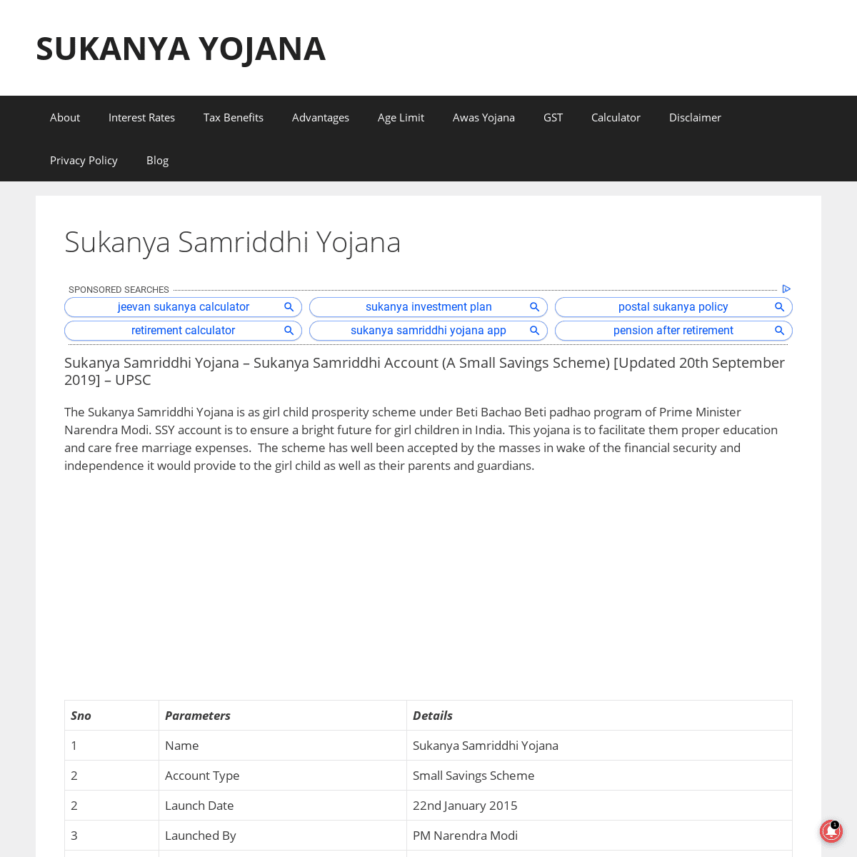 A complete backup of sukanyasamriddhiaccountyojana.in