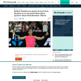 A complete backup of www.telegraph.co.uk/tennis/2020/01/27/rafael-nadal-vs-nick-kyrgios-australian-open-2020-live-score/