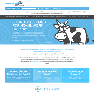 A complete backup of soundproofcow.com