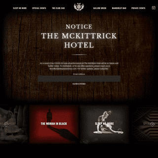 A complete backup of mckittrickhotel.com