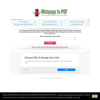 A complete backup of webpagetopdf.com