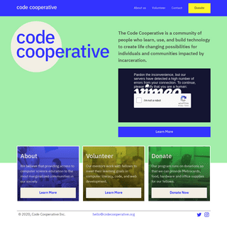 A complete backup of codecooperative.org