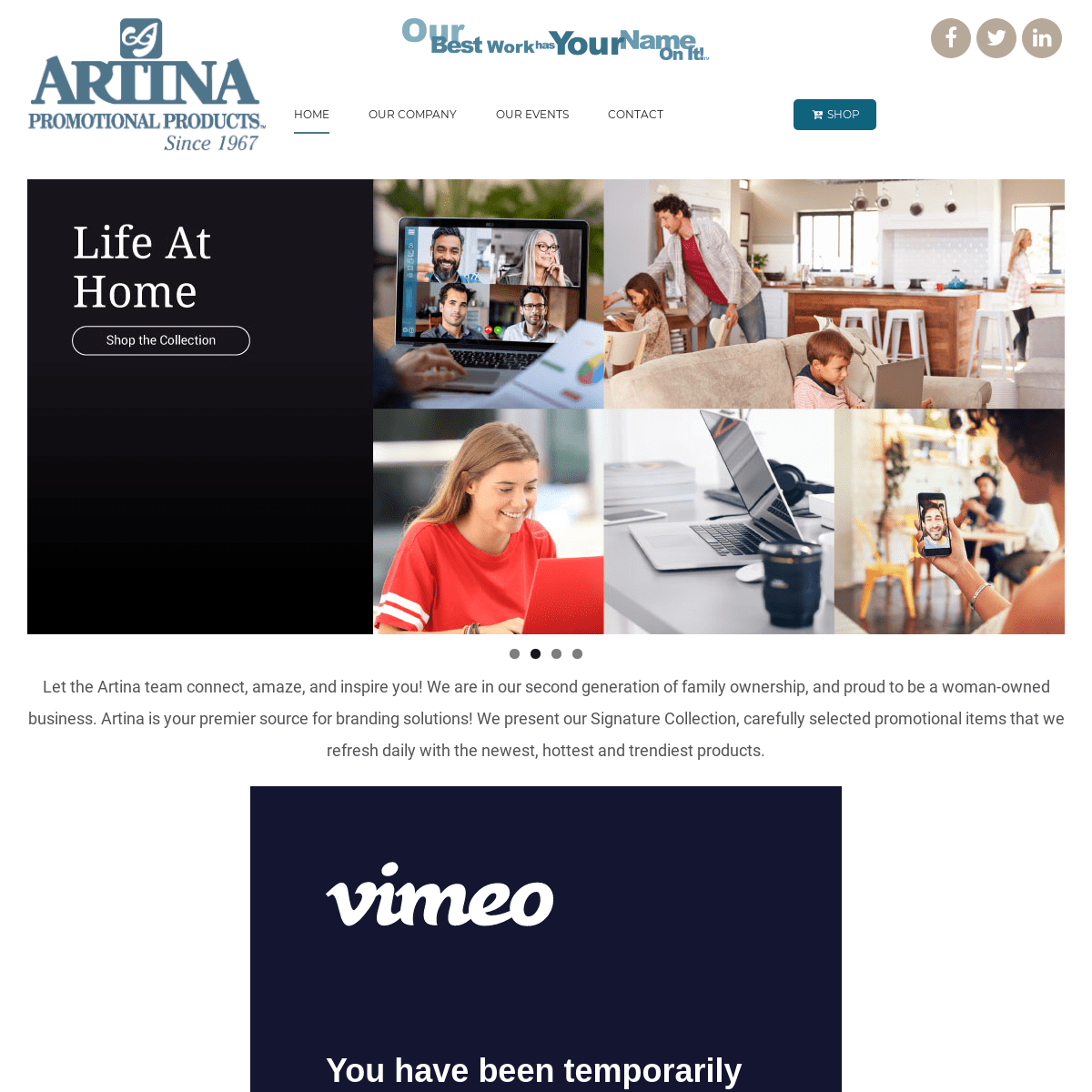 A complete backup of artina.com
