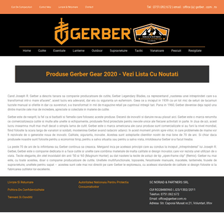 A complete backup of gerber.com.ro