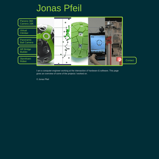 Projects - Jonas Pfeil