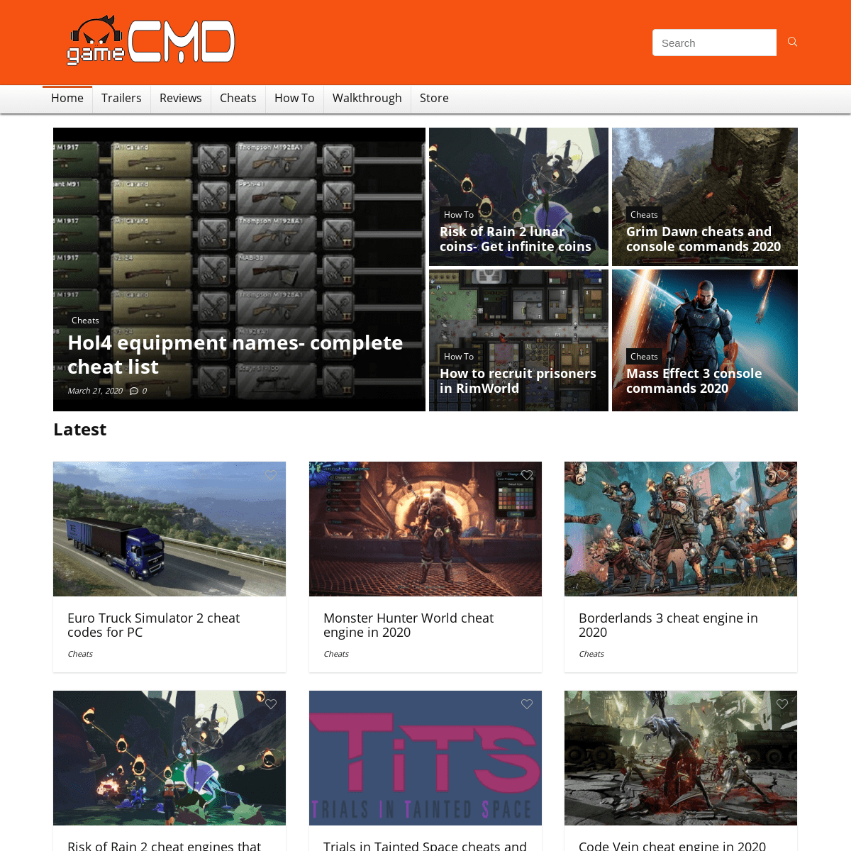 A complete backup of gamecmd.com