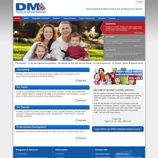 A complete backup of dmfamilyschool.com
