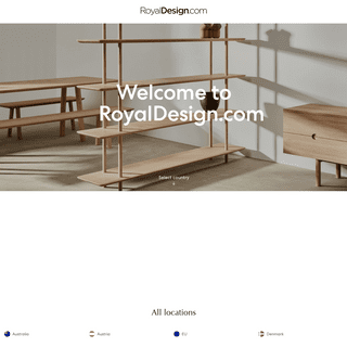A complete backup of royaldesign.com