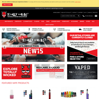 Vape store UK online - FREE Delivery - Selling the best vape kits & liquids