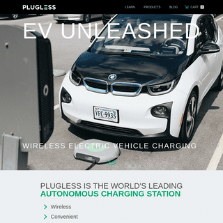 Meet Plugless - The Wireless EV Charging Station