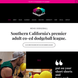 A complete backup of wehododgeball.com
