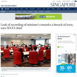 A complete backup of www.straitstimes.com/singapore/leak-of-recording-of-ministers-remarks-a-breach-of-trust-says-sccci-chief