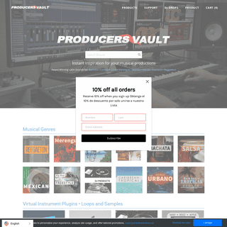A complete backup of producersvault.com