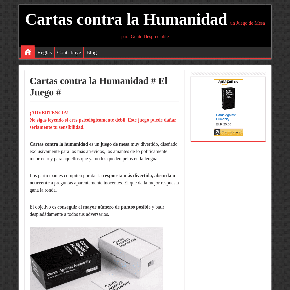 A complete backup of cartascontralahumanidad.com