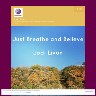 Jodi Livon â€“ The official blog of Jodi Livon, The Happy MediumÂ® & Intuitive Coach