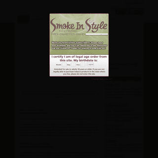 A complete backup of smokeinstyle.com